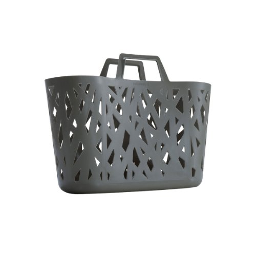 Hr7032 cabas de courses gris plastique