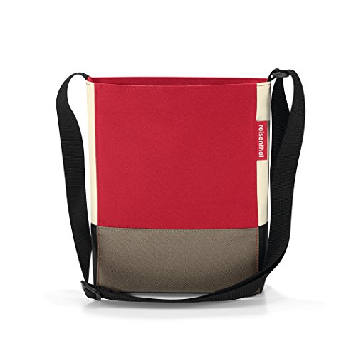 Sac à bandoulière taille s, polyester, patchwor...