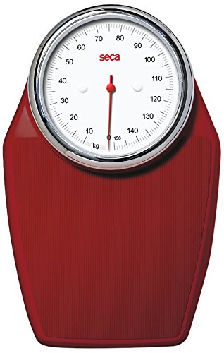 seca Pèse Personne Mécanique Plat Rouge Colorat...