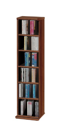 12052 elementa étagère de rangement noyer