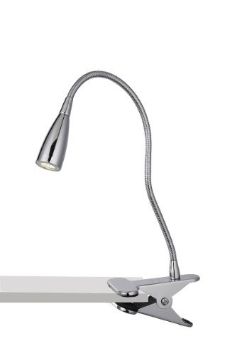 4113-17 luminaire à pince led 3 w chrome 45 x 4...