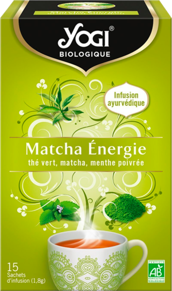 Thé Vert Matcha Énergie Yogi