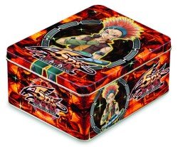 Tin Box YU GI OH! 5DS 2009 Exclusive orange