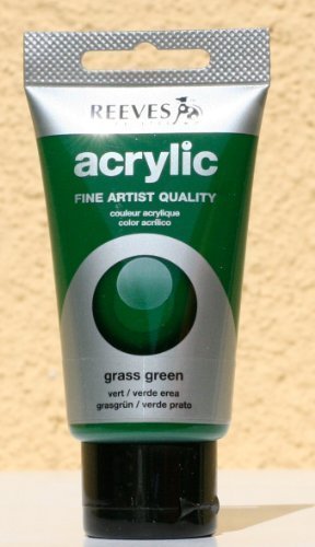 Peinture acrylique 75ml vert pré