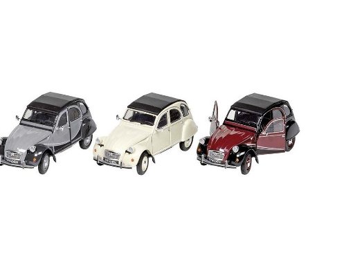 Welly Citroen 2CV / 2CV 6 Charleston, Spritzguß, 1:24 code EAN 4013594121828 