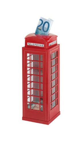 Goki - 14091 - Tirelire au design de cabine tél...