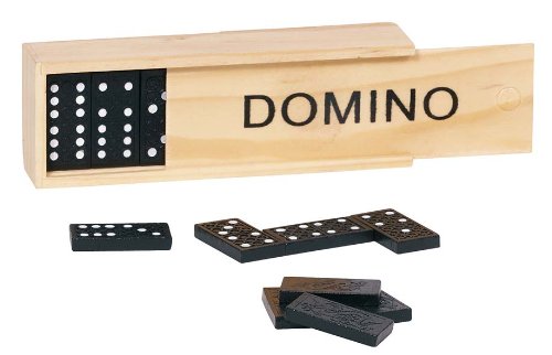 Goki - 2041391 - jeu de connaissance - dominos en coffret bois code EAN 4013594154499 