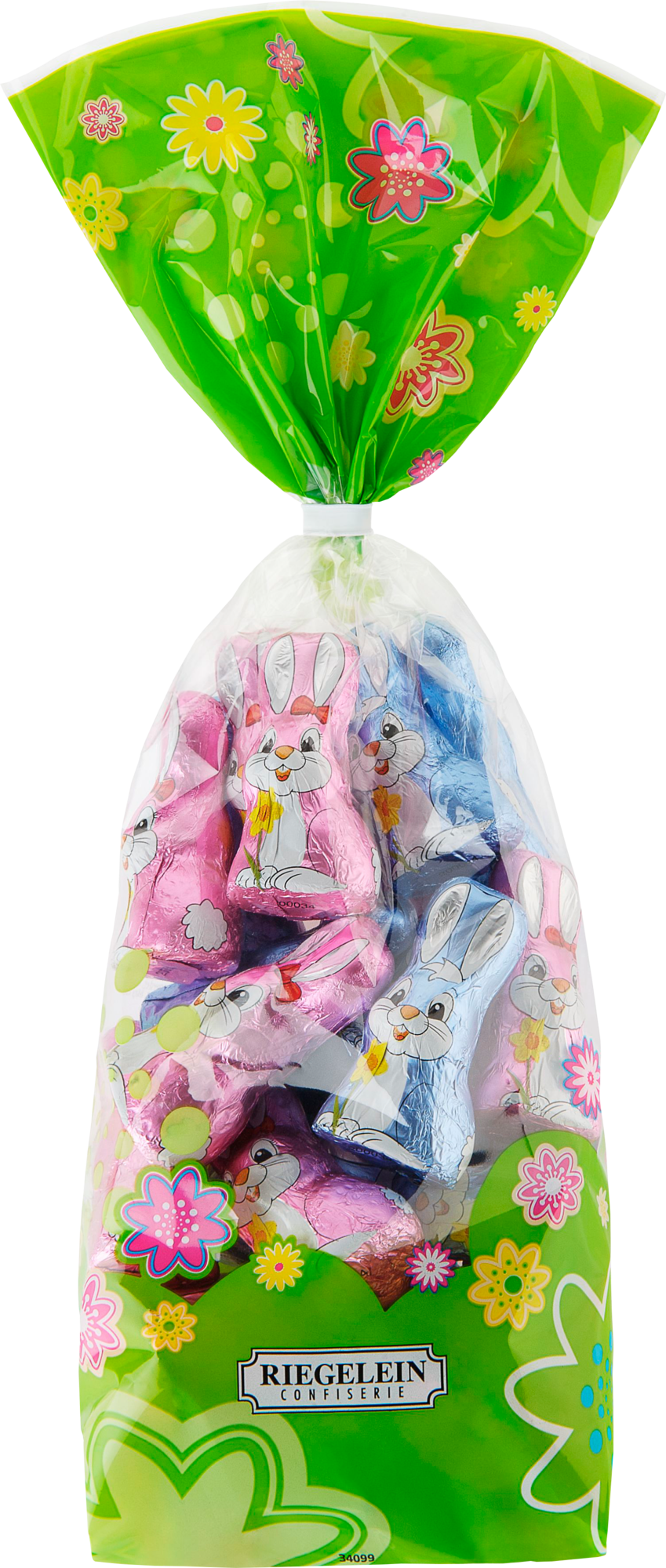 SACHET DE LAPINS ALU AU CHOCOLAT AU LAIT