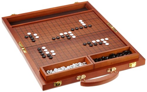 - 3211 - jeu go - coffret mahagoni - langue : a...