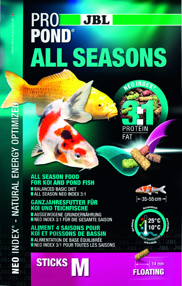 Jblvert ALIMENTATION POUR POISSONS DE BASSIN “PROPOND ALL SEASONS” 4014162412584 (4014162412584)