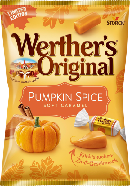 Werthers Original Bonbons Citrouille Épicée 