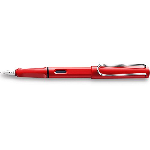 Safari m stylo plume rouge