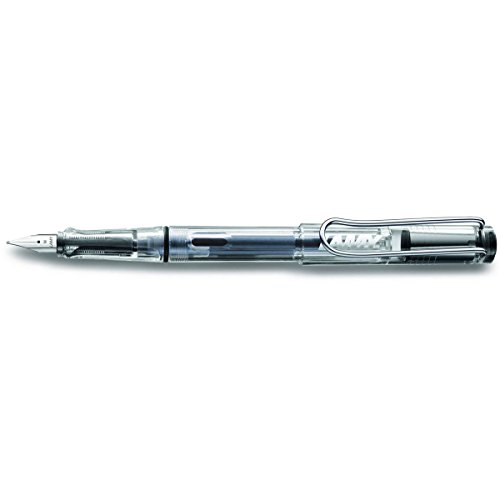 - stylo plume vista transparent, plume acier de...