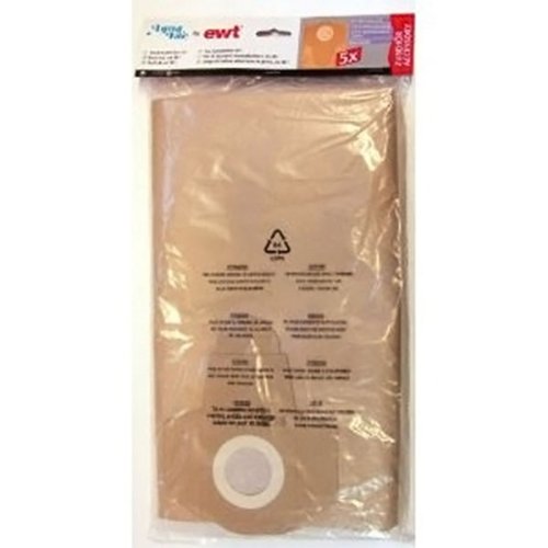 Ewt - cgnt45120271 - lot de 5 sacs pour aspirateur boxter 20s, excell 20s, excell 24 synchro. code EAN 4014780102454 