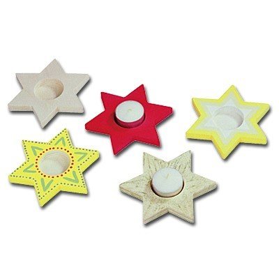 - 40742 - kit de loisirs créatifs - bougie étoile