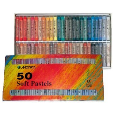 Künstlerbedarf Boîte de 50 pastels secs marie's c, tons chauds et froids 4015014027420 (4015014027420)