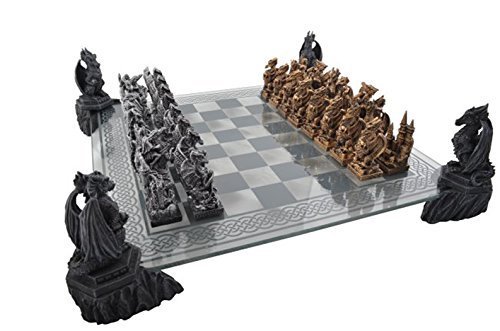 Échecs de Dragon avec Conseil de verre 4015249032565 Vogler
