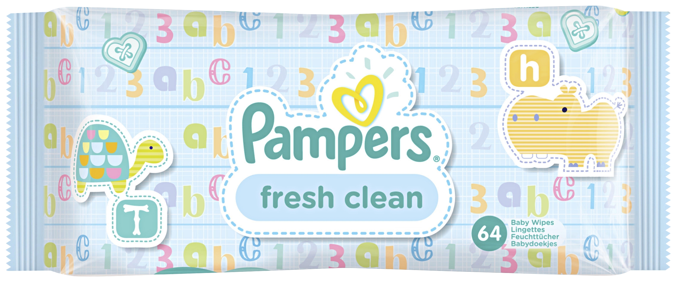 Lingettes fresh clean