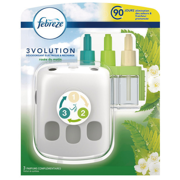 Désodorisant électrique 3volution 4015400800705 febreze Désodorisant électrique 3volution 4015400800705 febreze