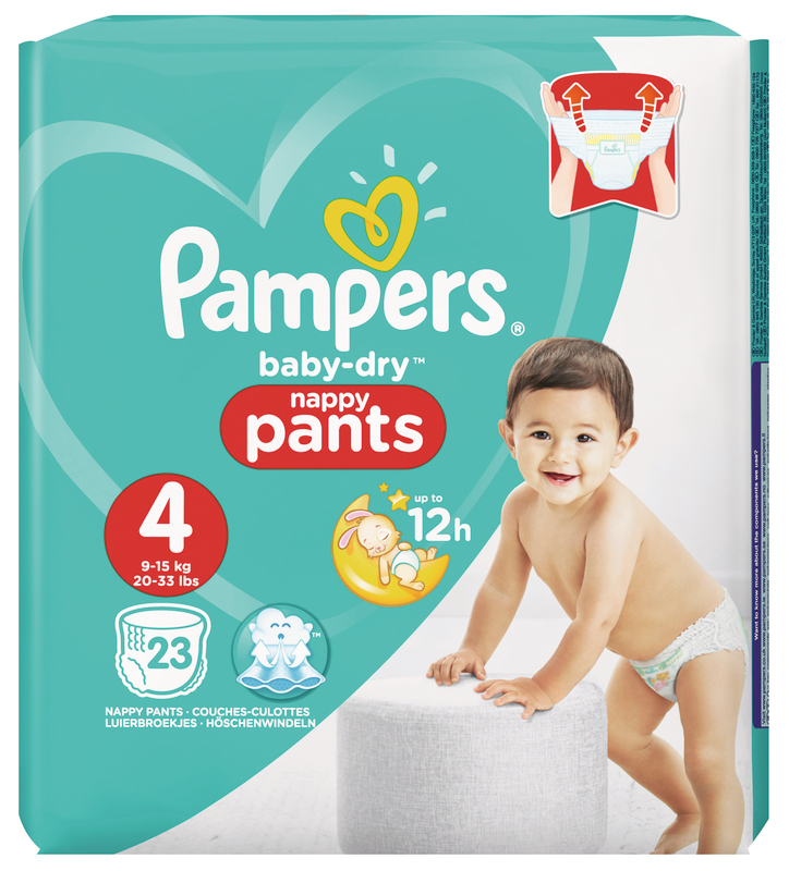 CULOTTES BABY DRY T4 X 23 PAMPERS