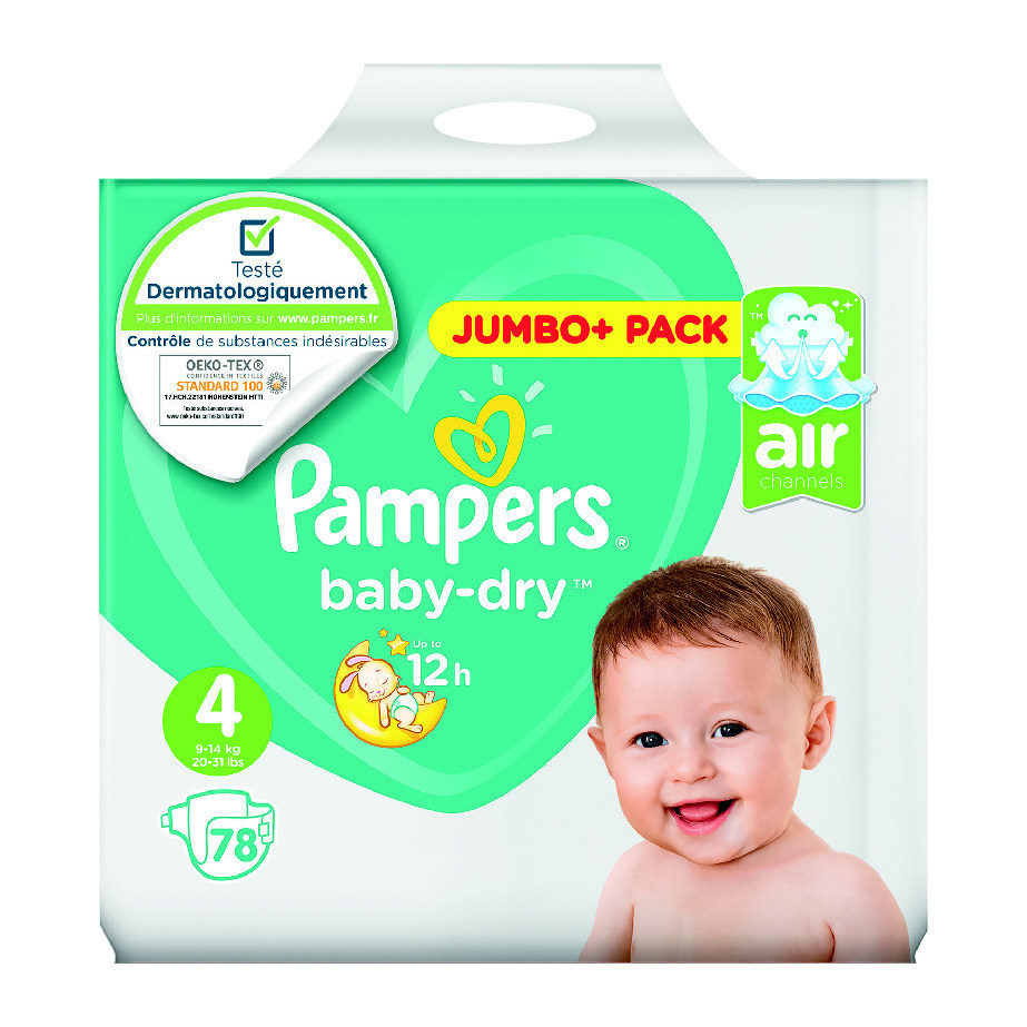  CHANGES BÉBÉ “PAMPERS BABY DRY”  4015400833796