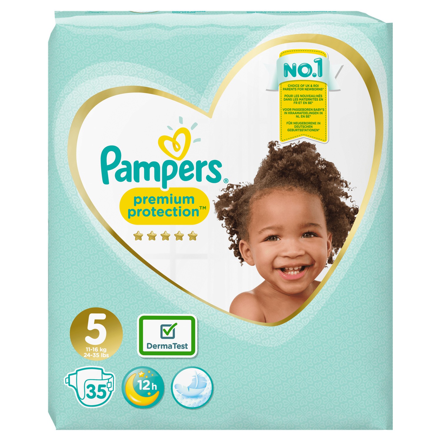 Couches taille 5 : 11-23 kg PAMPERS
