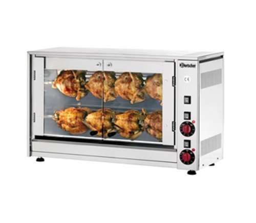 Rôtissoire poulet électrique // broches pour 8 ...