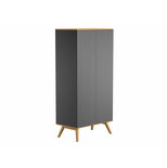 VOX Armoire 2 portes NatureBaby Graphite/Bois code EAN 4015783 