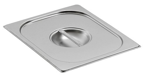 AISI10- Couvercle Inox Pour Bac Gastro Gn 1/2 -...