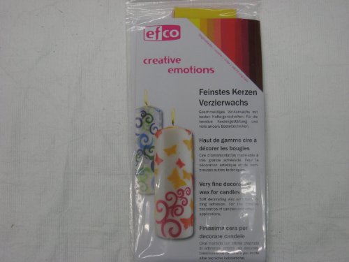 Feuille de cire, rouge brun, 200 x 50 x 0,5 mm,...