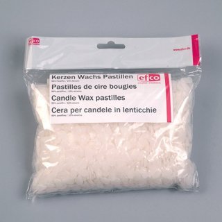 Bougie cire pastilles, 90% paraffine/10% stéari...