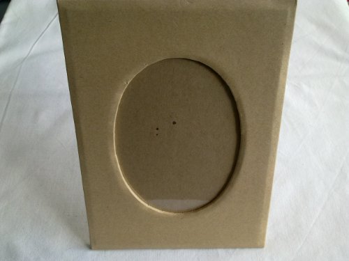 PappArt Découpe ovale empire-cadre 20 x 14,5 cm (13 x 9 cm. 4016299708295 (4016299708295)