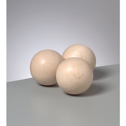 - bois brut boules ungebohrt 40 mm 10 pièces