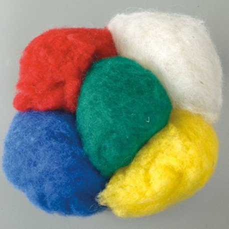Laine vierge à feutrer à l'aiguille, Coloris ba...
