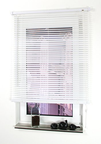 Store pour porte 220 cm, longueur 100 cm (blanc)