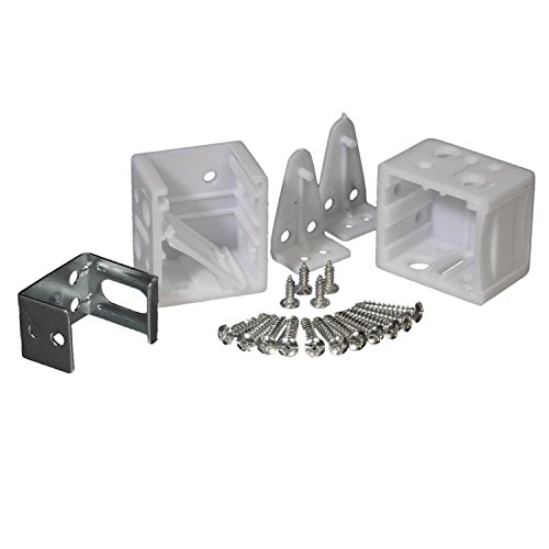 Supports pour stores vénitiens en pvc