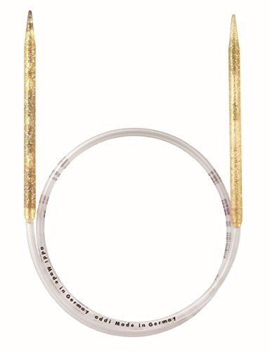 Addi 405-7 aiguille circulaire Champagne 80 cm,...