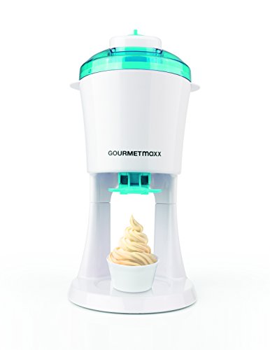 Gourmet Maxx Soft Sorbetière 12 W Bleu/Blanc 75...