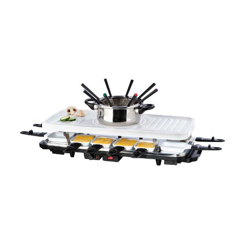 05497 gourmetmaxx set à fondue/raclette céramique