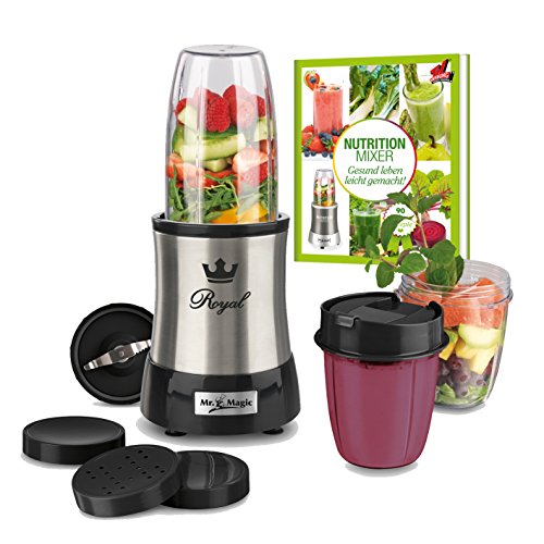 Nutrition Mixeur Mr. Magic Royal 10 pièces en a...