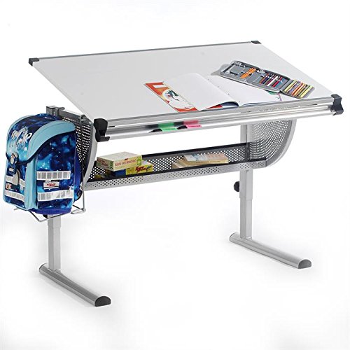 Bureau enfant écolier MADS, réglable en hauteur...