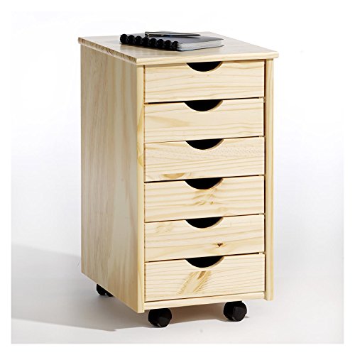 Caisson de bureau / de rangement 6 tiroirs sur ...