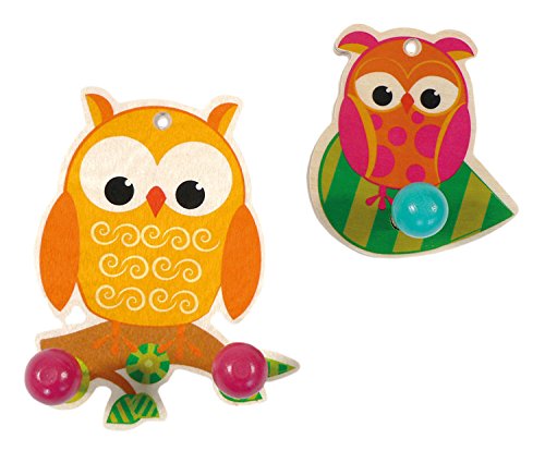 Hess Portemanteau hiboux 2 pièces en bois code EAN 4016977303156 