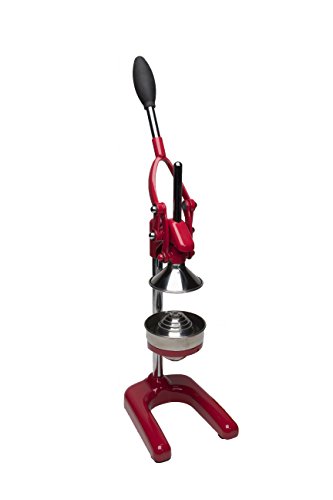 309270 presse-agrumes métal rouge 43 cm