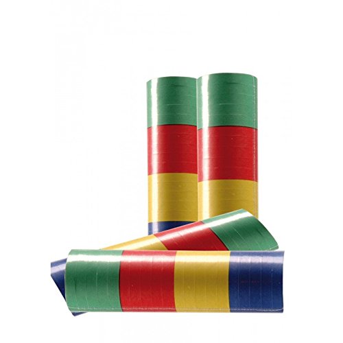 Carton de 100 x 20 serpentins multicolores