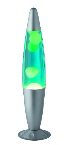 Lavalampe lampe à lave bulles bleu r5007-15 41cm