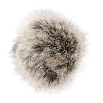 Fausse fourrure Pompon - Couleur Noir de nature...