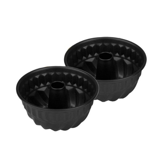 822122 lot de 2 mini moules à kouglof revêtemen...