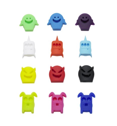 Happy monster / 210200 marqueur de verre lot de 12