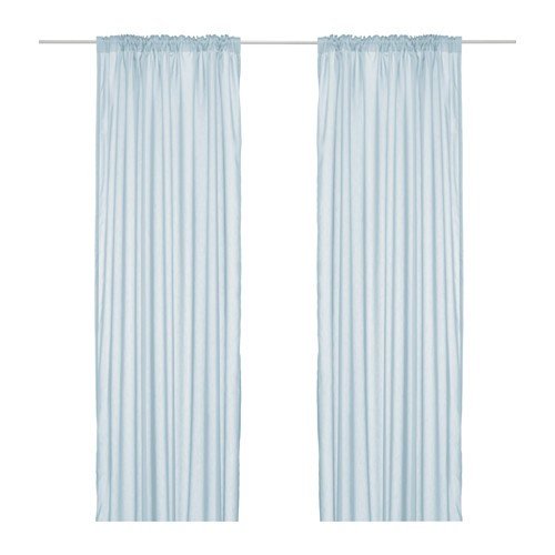 IKEA Vivan – Set de 2 Rideaux avec ourlet Canal...